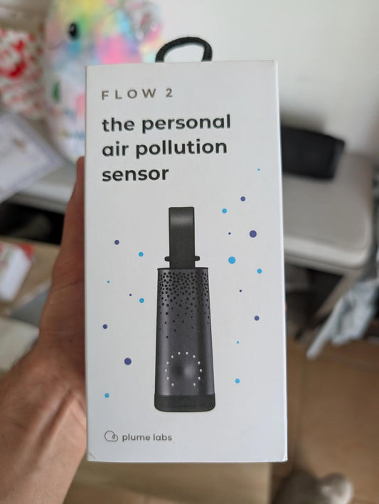 PlumeLabs Flow2 Personal Air Quality Monitor - All Accessories Inc. Untested