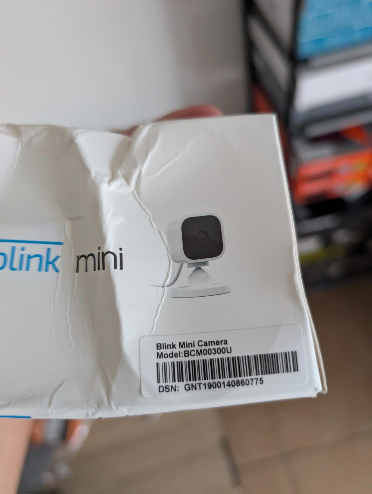 Blink Mini Indoor Plug-In Live HD Smart Security Camera (New in Box)