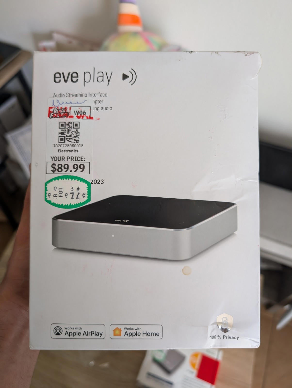 Eve Play – Audio Streaming Interface for AirPlay,Upgrade AirPlay audio streaming