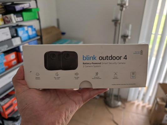 2023 Blink Outdoor 4 (4th Gen) 2 Camera - Black New